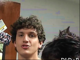 Hot College Boy Gets His Ass Banged During Dorm Room Party